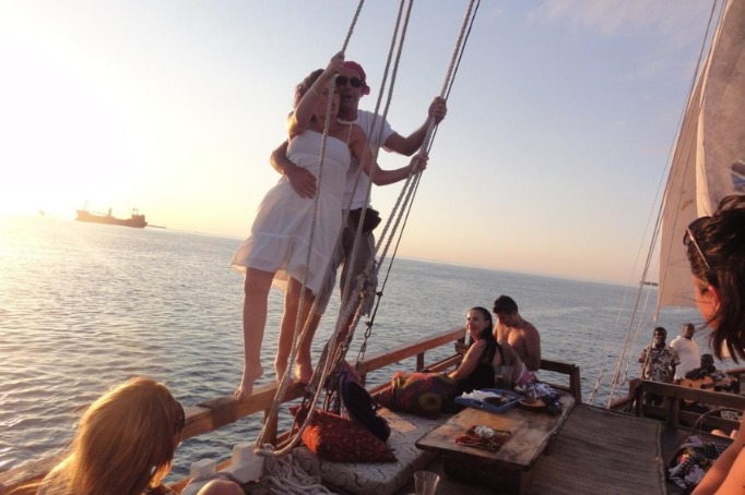 Nungwi sunset dhow cruise - Safari Nuggets Zanzibar Honeymoon