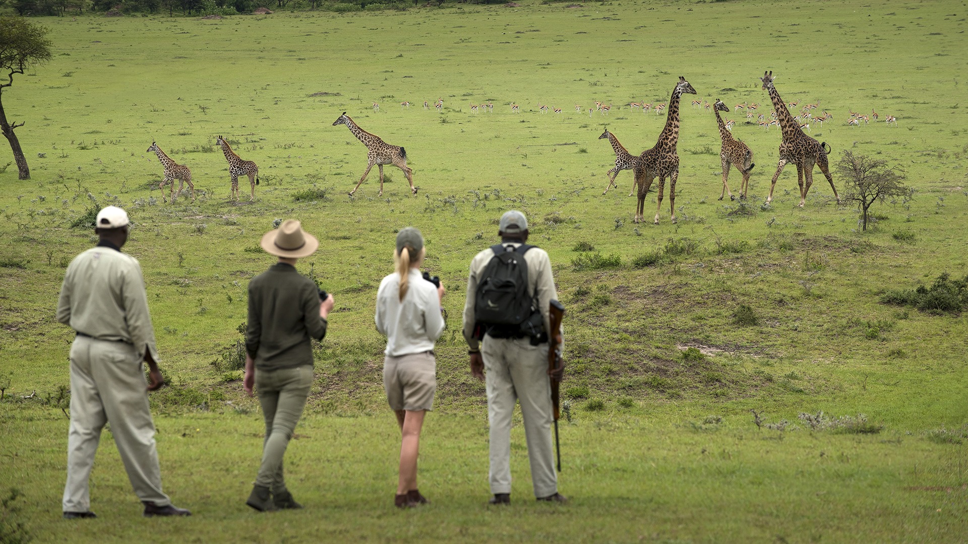 walking safari in Tanzania