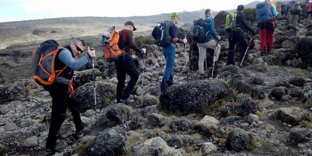 Acclimatisatie tijdens de beklimming van de Kilimanjaro